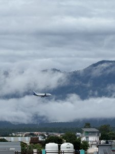Flight landing at jolly grant airport dehradun - mussoorie nearest airport